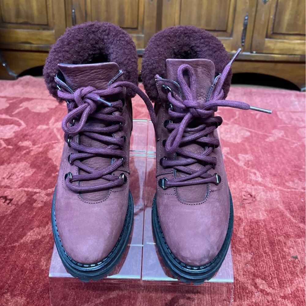 M.GEMI Alpi shearling Winter  ankle boots for Women.